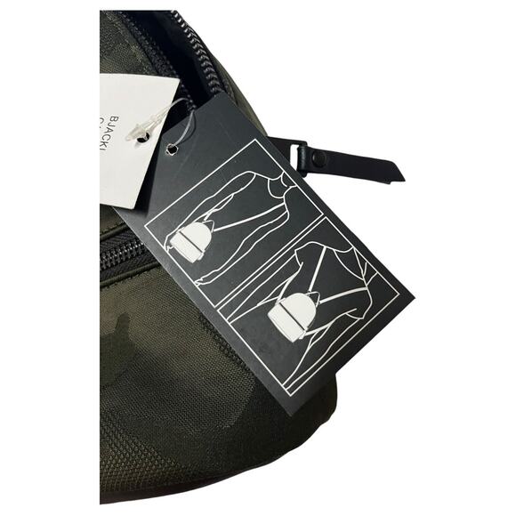 New Steve Madden Backpack Crossbody Camouflage Convertible Purse Black Green - Picture 11 of 15